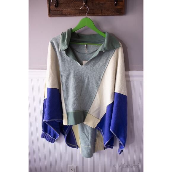 Free People Sidewalk Sweatshirt Medium NEW - Picture 2 of 3